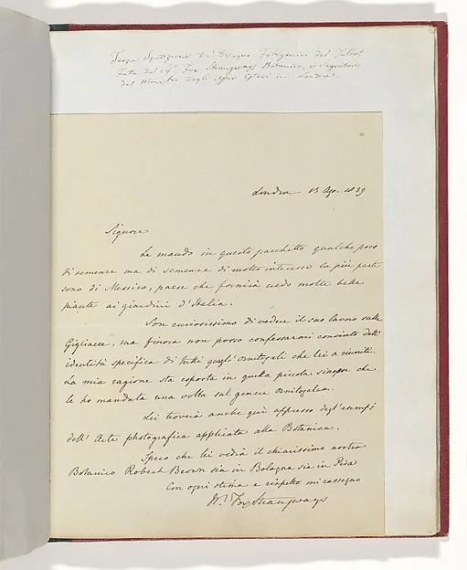 Historical handwritten correspondence