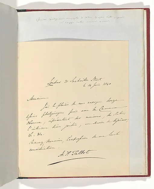 Historical manuscript letter