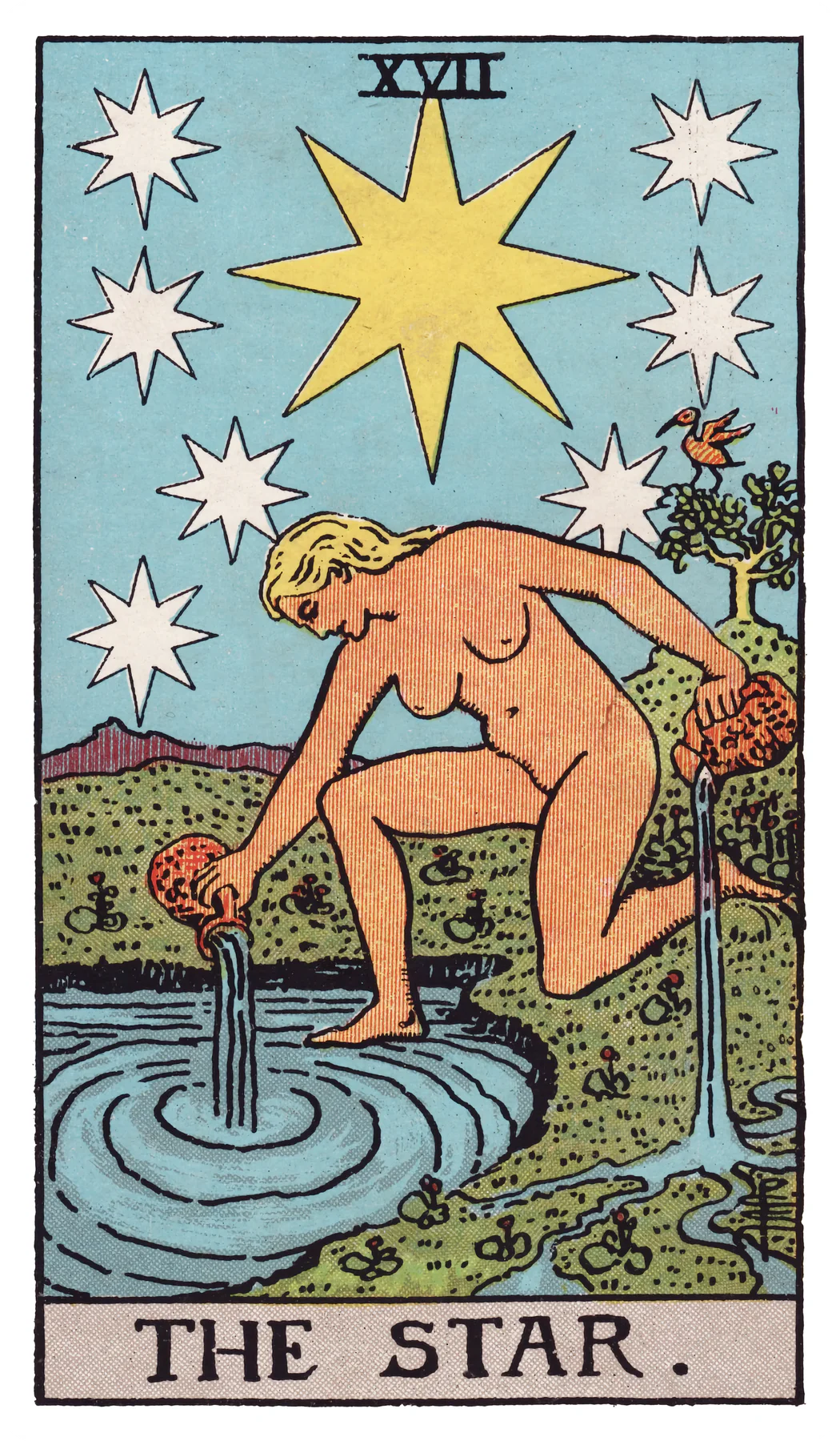 The Star tarot card
